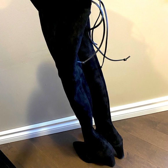 Stuart Weitzman over the knee boots - Picture 2 of 6